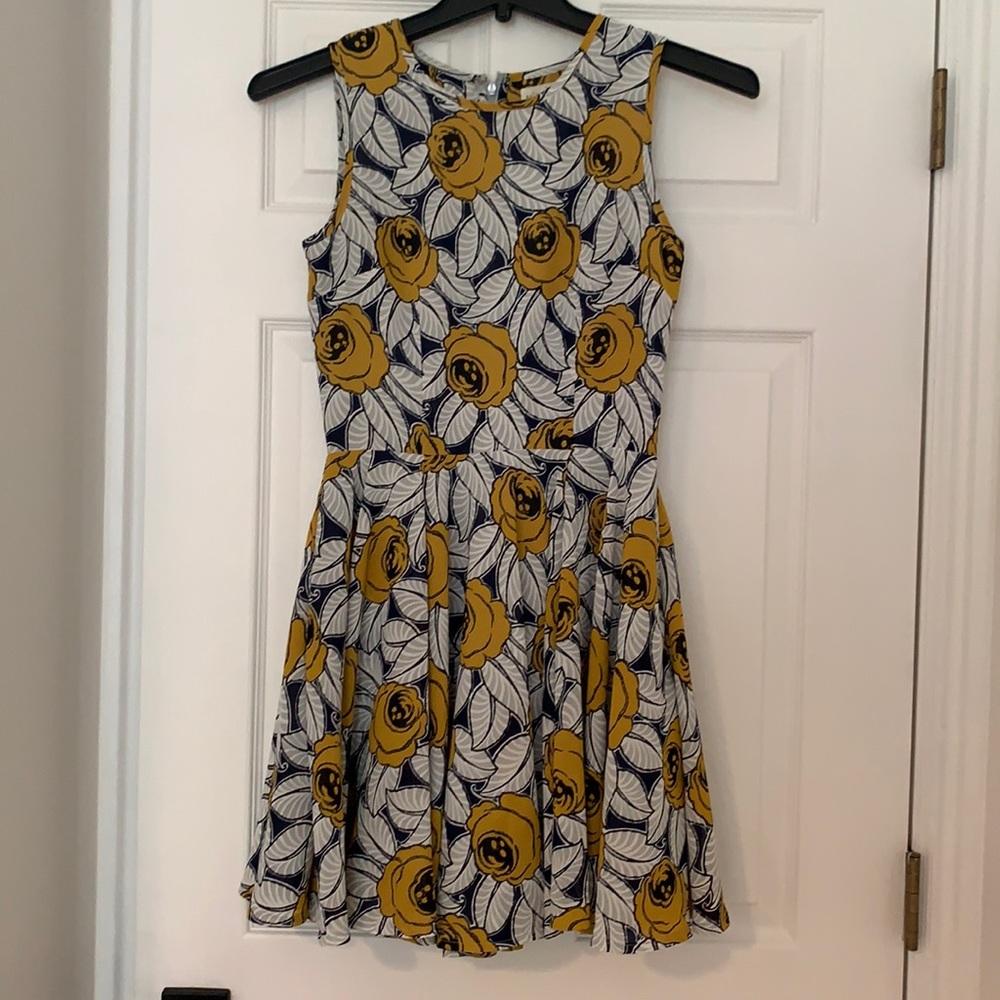 Madison Jules dress, fall floral